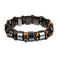 thumbnail image 1 of Bracelet hématite magnétique pour homme et femme, accessoire de soins de santé, pour perte de poids, 1 of 3