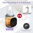 thumbnail image 6 of Danolaps Bottle Warmer,7-in-1 Water Baby Bottle Warmer,Fast & Easy Milk Warmer for Breastmilk& Formula,Food Jars and Breastmilk Bags,Auto Timer,Accurate Temperature Control, 6 of 8
