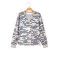 thumbnail image 6 of ZhiHiMeRi Casual Camo Sweatshirt for Women – Comfortable Round Neck Top XL, 6 of 12