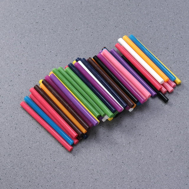 IFANLANDOR Lot de 60 Bâtons de Colle en Vrac Couleur Assortie pour Outil de Réparation Multifonctionnel en Diverses Occasions