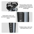 thumbnail image 3 of Electric Razor Shaver for Men  Electric Shaver Razor Cordless Rechargeable Beard Shaver Portable Nose Hair or Beard Trimmer 3 in 1 Trimmer Grooming Kit  Waterproof (Green) - by, 3 of 7