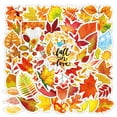 thumbnail image 1 of 50 PCS Thanksgiving Stickers, Autumn Fall Pumpkin Turkey Maple Leaf Stickers Decals for Thanksgiving, 1 of 5