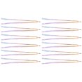 thumbnail image 2 of Cuerda De Pelo Trenzado, Cuerdas De Hilo De Rastas 12 Piezas 4 Tipos Coloful Brillante Mano De Obra Fina Exquisita Para Decoración De Cabello Para Trenzado De Cabello Para Regalo ANGGREK BF1413, 2 of 8