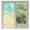 Yellow Green, variant on Teal Ombre Coastal Window Privacy Film, Nautical Beach Starfish Coral Summer Static Cling UV Sun Blocking Heat Control Window Tint Day and Night, Non-Adhesive One Way Privacy Cover 23.6''x59''