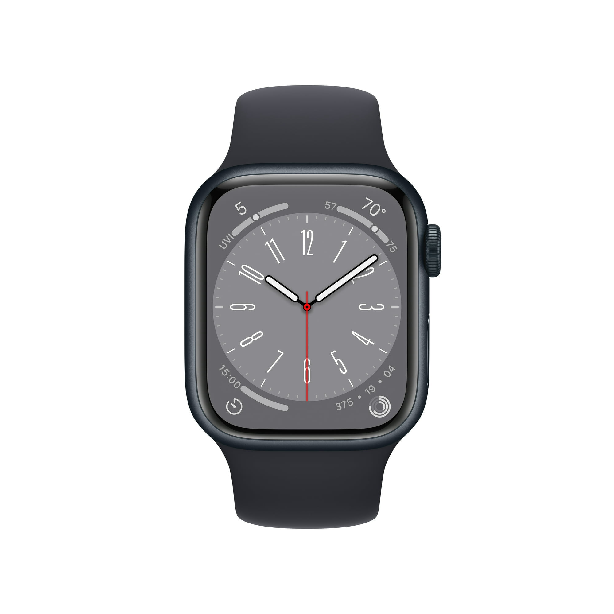 Restored Apple Watch Series 8 (GPS+ Cellular 41MM) Midnight Aluminum Case with Midnight Sport Band (Refurbished)