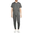 thumbnail image 4 of ClimateRight by Cuddl Duds Men's Woven Twill Scrub Joggers, 4 of 5