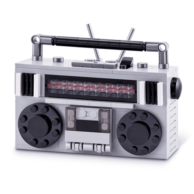 MAX Premium Retro Building Bricks Collection (Cassette Radio) by