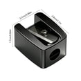 thumbnail image 3 of YuanGuangQ 10PC Eyeliner and Lip Liner Pencil Sharpener, Universal Wooden Makeup Sharpener for Concealer and Eyebrow Pencils, Portable Dual-Hole Cosmetic Tool for Travel and Home Use, 3 of 6