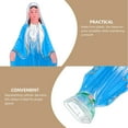 thumbnail image 3 of Raindrops Small Blessed Mother Plastic Statue for Prayer Space Catholic Home Table Ornament, 3 of 8