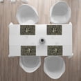 thumbnail image 6 of DouZhe Polyester Placemats Set of 4, Ancient Mayan Symbols Pattern Heat Resistant Place Mats for Dining Table, 12" x 18", 6 of 7