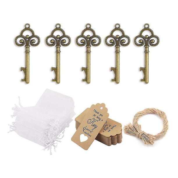 Abrebotellas Etiqueta Tarjeta Clave En Forma De Cordel Para | Cuotas