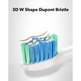 thumbnail image 4 of Têtes de Brosse à Dents Électrique Xianlin, 6 Paquets (Blanc), 4 of 4