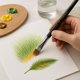 thumbnail image 5 of Set de 4 pinceles peine GACDR de mango corto para textura, 5 of 6