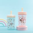 thumbnail image 4 of Zak Designs Disney Minnie Mouse Kelso Toddler Cups For Travel or At Home, 15oz 2-Pack Durable Plastic Sippy Cups With Leak-Proof Design is Perfect For Kids (Minnie Mouse), 4 of 11