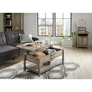 Better Homes & Gardens Modern Farmhouse Lift-Top Coffee Table, Rustic Gray