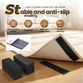 thumbnail image 4 of Hook and Loop Tape Sticky Back, Double-Sided Adhesive Strip, Heavy Duty Squares with Adhesive for Car floor mats, Outdoor, Home, Easy to Peel, 4 of 7