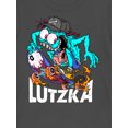 thumbnail image 2 of Lutzka, Monster Skate Blue Boys Tee, Sizes XS-XXL, 2 of 5