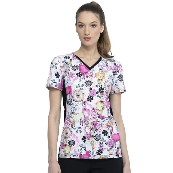Cherokee Infinity Women's Scrubs Top V-Neck CK634