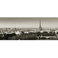 thumbnail image 2 of Delimont, Danita 32x15 White Modern Wood Framed Museum Art Print Titled - Paris View, 2 of 4