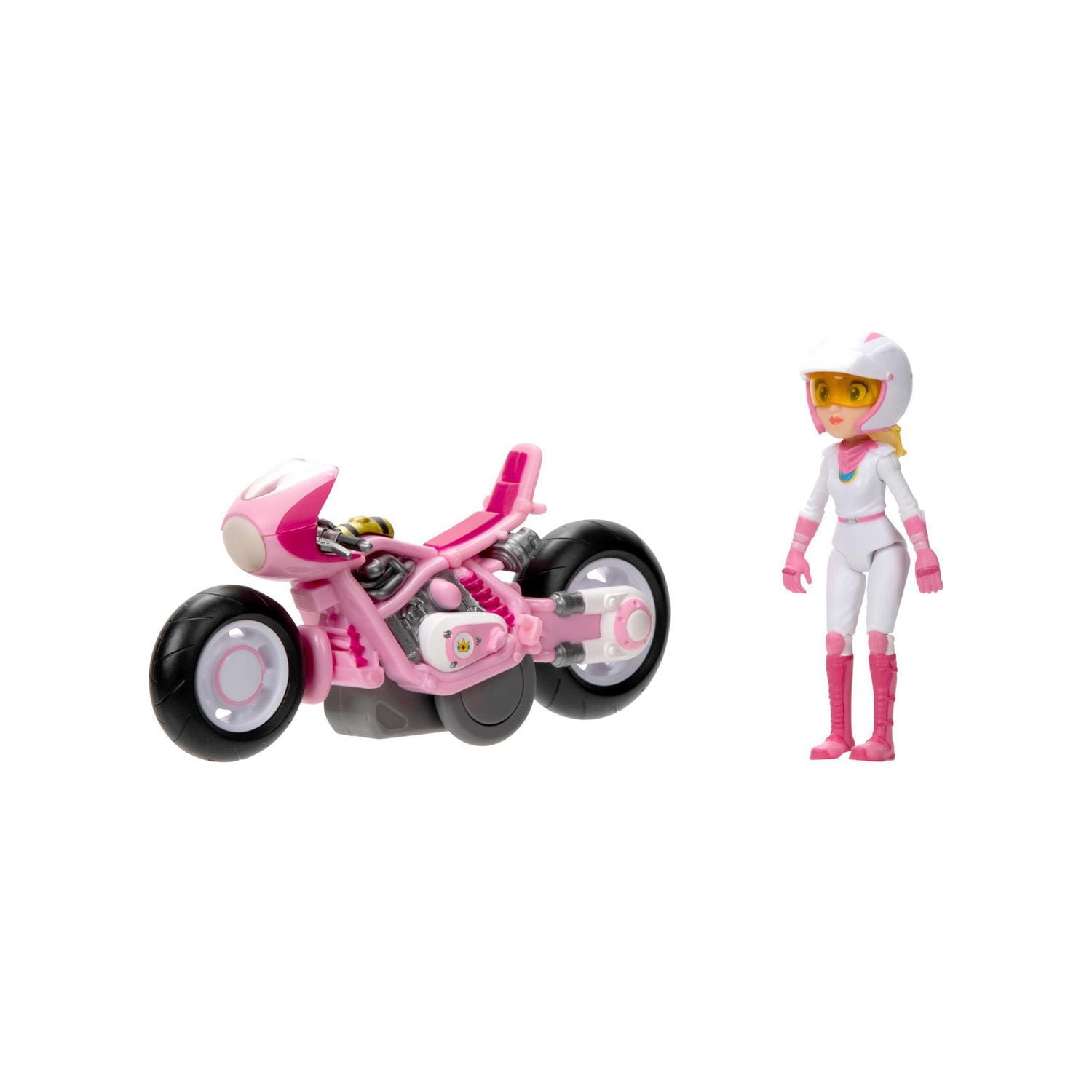 The Super Mario Bros. Movie – 2.5” Figure with Pull Back Racer – Peach