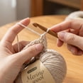 thumbnail image 7 of 1Pc Merino Wool Yarn For Knitting Crocheting Crafts - Soft Warm Handcraft Yarn For Beginners & Enthusiasts - Ideal For Scarves Hats Sweaters Diy Projects, 7 of 7
