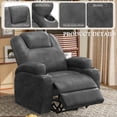 thumbnail image 4 of Homall Lift Recliner Comfy Chair Power Massage Electric Recliner Chairs for Adults,Blck, 4 of 7