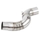 thumbnail image 1 of Motorcycle Exhaust Mid pipe Middle Pipe Link Connect Adapter for Kawasaki Ninja ZX-6R 2005-2008, 1 of 5