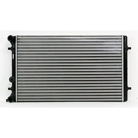 Radiator - Pacific Best Inc For/Fit 2360 99-10 VW Volkswagen Golf GTI 4Cy 1.8/1.9/2.0L 99-01 6Cy 2.8L Plastic Tank Aluminum (Best Year For Golf Gti)