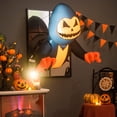 thumbnail image 2 of Patiojoy Inflatable Pumpkin Ghost Broke Out from Window Blow Up Decorations with Built-in LED Lights 3 Suction Cups, 2 of 10