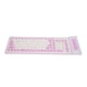 thumbnail image 2 of Teclado De Silicona Plegable Dos Colores Diseño Completamente Sellado 103 Teclas Teclado Silencioso De Silicona Para PC, 2 of 8
