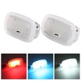 thumbnail image 4 of Footwell Light, Door Courtesy Lamp 3 Colors LED 2pcs  For Car Replacement For   A B C E S M V Class, 4 of 8