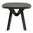 thumbnail image 4 of Furniture of America Pradan 7-Piece Solid Wood Dining Table Set in Black Wenge, 4 of 20