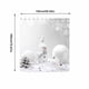 thumbnail image 3 of Christmas Shower Curtain Shower Curtain Proof Shower Curtain Bathroom Dry And Wet Separation Shading Warm Shower Curtain, 3 of 8