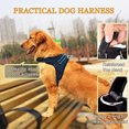 thumbnail image 3 of Arnés XL para perros con correa, arnés ajustable y fácil de poner que evita tirones, arnés reflectante para perros, chaleco para mascotas, arnés para perros pequeños, medianos y grandes., 3 of 5