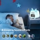 thumbnail image 4 of Reloj despertador para niños pequeños, reloj de entrenamiento para dormir con luz nocturna, máquina de sonidos para dormir, bonitos relojes despertadores para dormitorios de niños pequeños, regalo de cumpleaños para niñas y niños de 3 a 12 años JM, 4 of 7