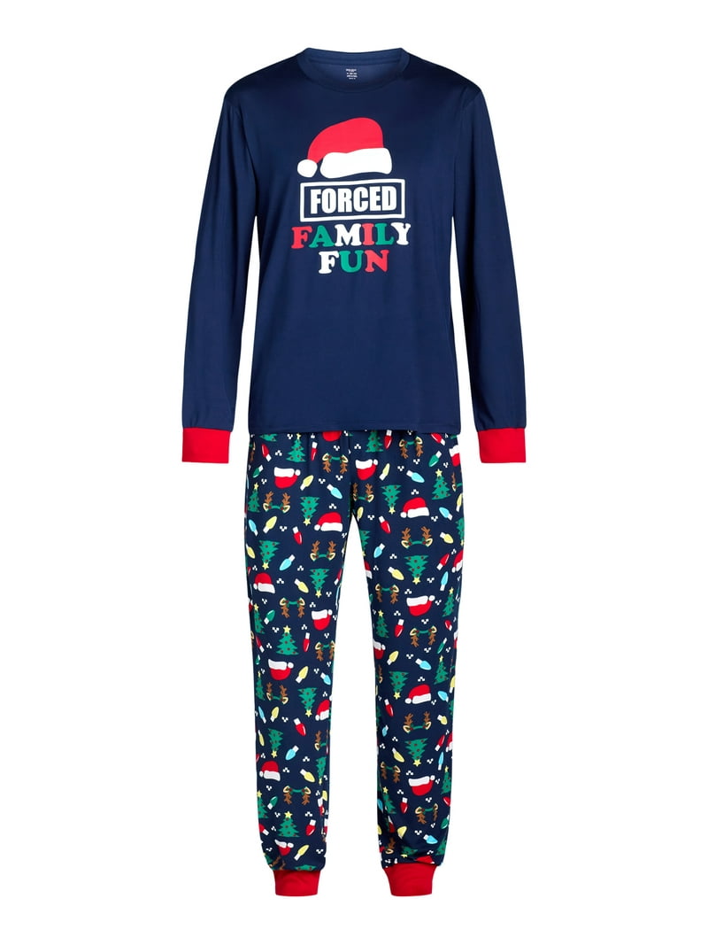 Christmas Matching Family Pajamas Set from Holiday Time, 2-Piece