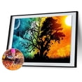 thumbnail image 2 of Cuadros Decorativos Mosaico de diamantes de imitación, sol, luna, árbol, taladro redondo completo, juego de pintura de diamantes, decoración del hogar Ndcxsfigh Nuevos Originales, 2 of 9