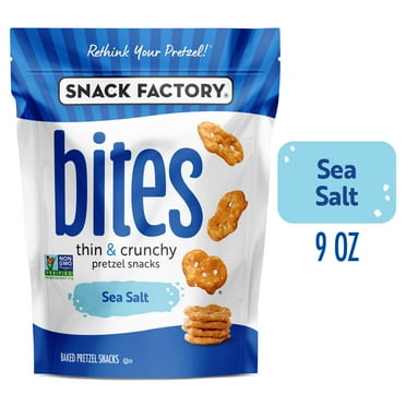 Snack Factory Sea Salt Bites, 9 oz Bag