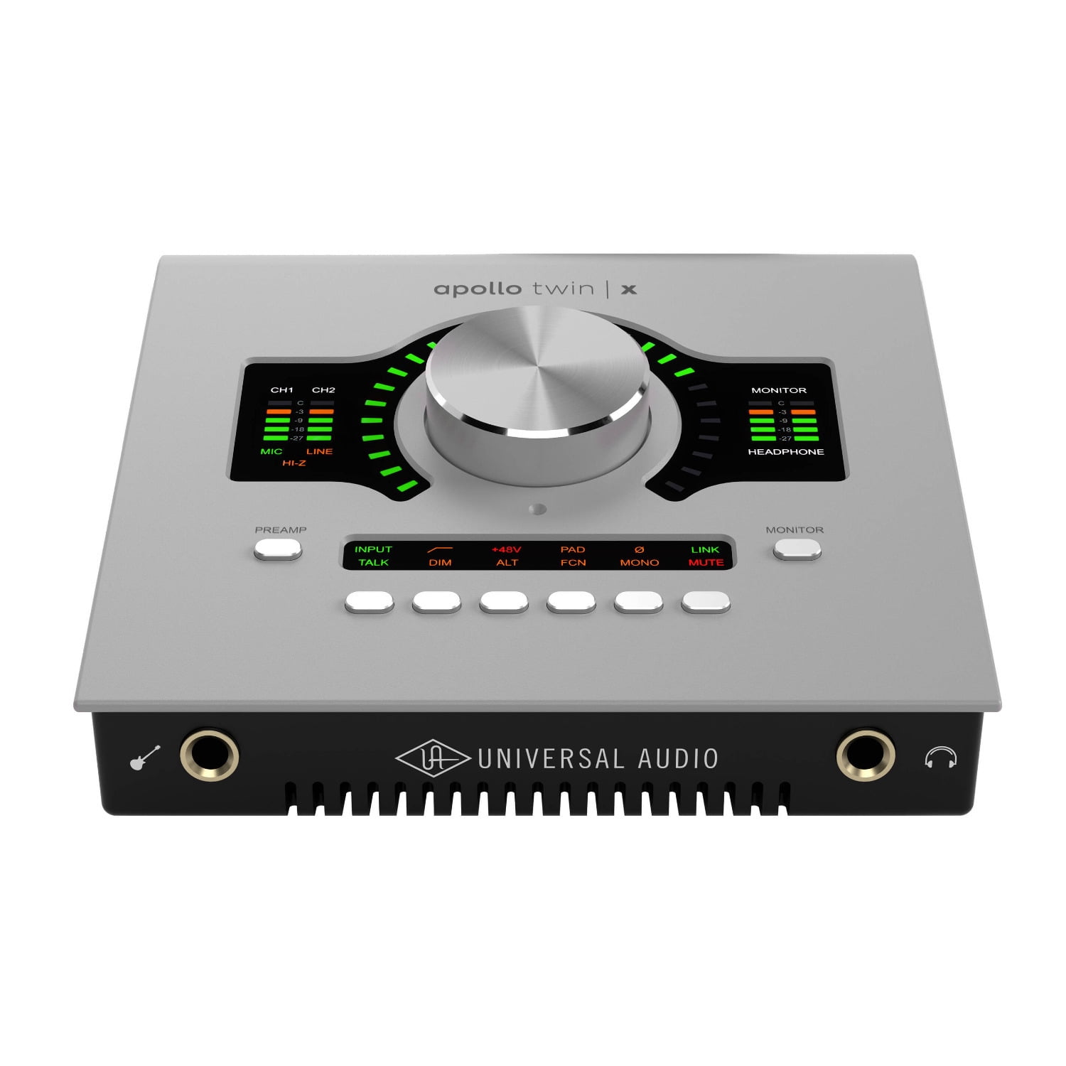 Universal Audio Apollo Twin x Quad Gen 2 Essentials+ Audio Recording Interface with Clear Cover Bundle