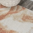 thumbnail image 3 of JONATHAN Y CONTEMPORARY POP 2 x 8 Runner Rug, Petalo Abstract Two-Tone - Orange/Cream, CTP200D-28, 3 of 8
