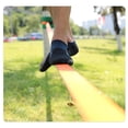 thumbnail image 3 of Toystoory Slackline, cuerda de equilibrio de ensanchamiento duradero, línea holgada portátil con guantes antideslizantes, accesorio deportivo Ropa Deportiva, Zapatos, 3 of 5