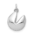 thumbnail image 3 of 14K White Gold Charm Pendant Diamond Round 1 15Ct. Fortune Cookie, 3 of 4