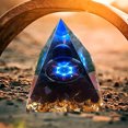 thumbnail image 4 of Pirámide de cristal natural Cuarzo Piedra curativa Chakra Reiki Decoración del hogar (F) Ndcxsfigh  Nuevos Originales, 4 of 9