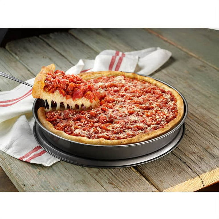 Chicago Style Pizza Pan 12-Inch – Chef Pomodoro