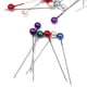 thumbnail image 3 of 2x 80 Uds. Alfileres de Cabeza de Perla de Colores Artificiales Alfileres de Costura Rectos Decorativos para Coser con Caja de Plástico Macarena Los alfileres de coser, 3 of 8