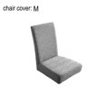 thumbnail image 2 of Chair cover removable kitchen chair cover Restaurant, hotel, ceremonial chair cover - Wind chimes silver gray, 2 of 5