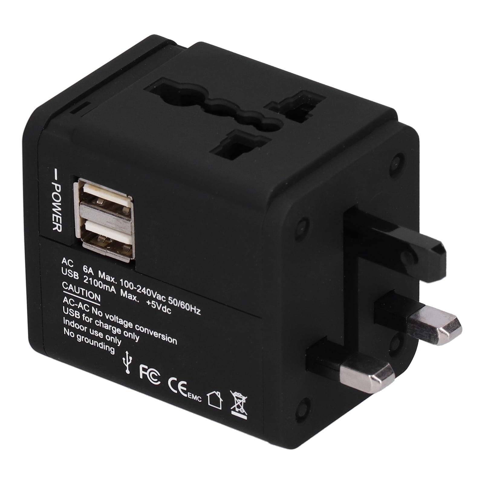 International Power Adapter, Worldwide Travel Adapter All In One With