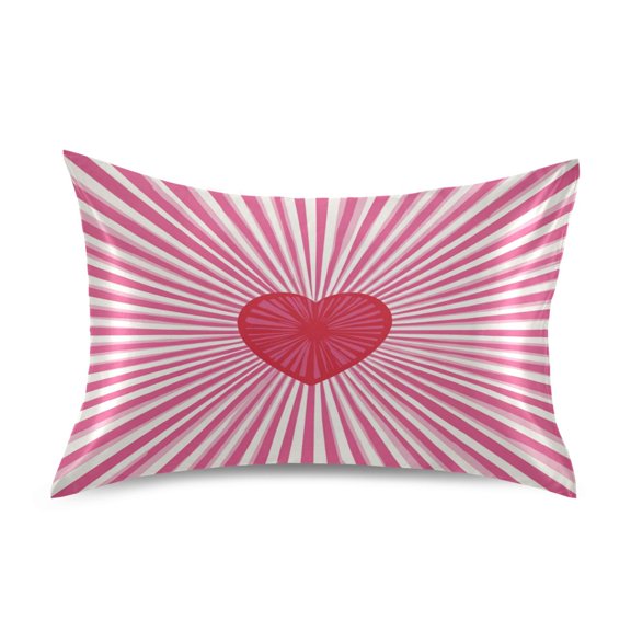 Silky Satin Standard Pillowcases For Hair And Skin Small Olive Green Flower