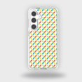 thumbnail image 1 of Caseco Samsung Galaxy S24 Clear Case - Yellow Celestial Petal Design, 1 of 1