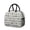 Dog Paw Print-1, variant on Dog Paw Print and Bone Black Insulated Leakproof Lunch Box for Work, Lunch Bag for Women Men, Loncheras Para Mujer for Beach Travel Picnic Camping